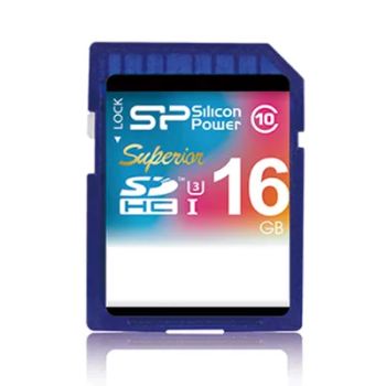 Achat SILICON POWER memory card SDXC 16Go Superior Pro au meilleur prix