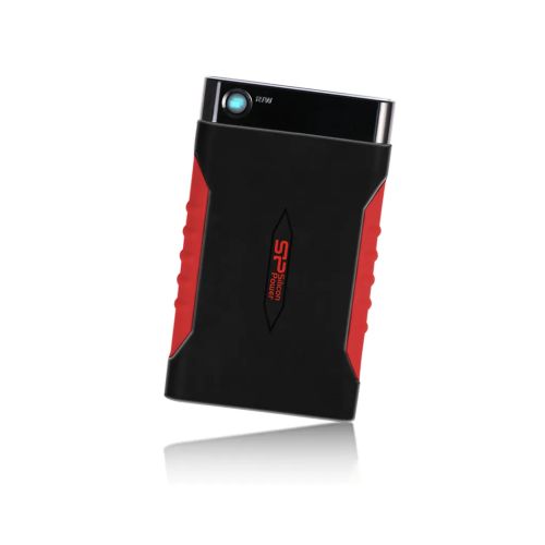 Vente Disque dur Externe SILICON POWER External HDD Armor A15 1To 2.5p USB 3.2 Black & Red