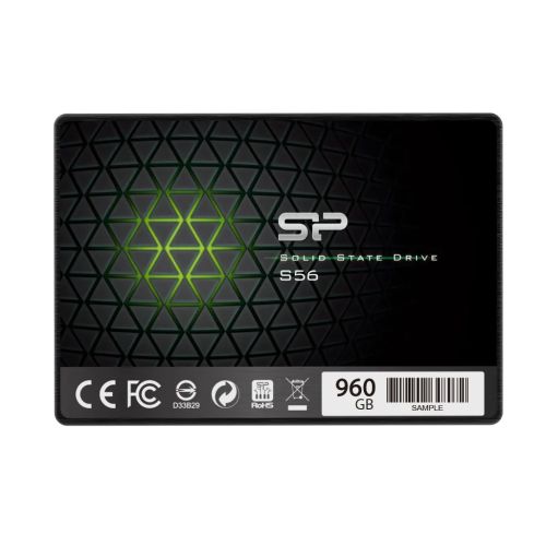 Revendeur officiel SILICON POWER SSD Slim S56 240Go 2.5p SATA III 6Go/s 3D TLC NAND