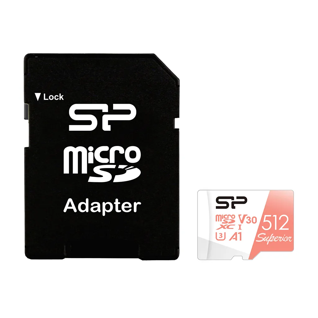 Vente SILICON POWER memory card Superior Micro SDXC 512Go Silicon Power au meilleur prix - visuel 2