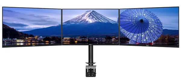 iiyama Desk Mount 68,6 cm (27") Bureau Noir - Support Fixe & Mobile - visuel 4