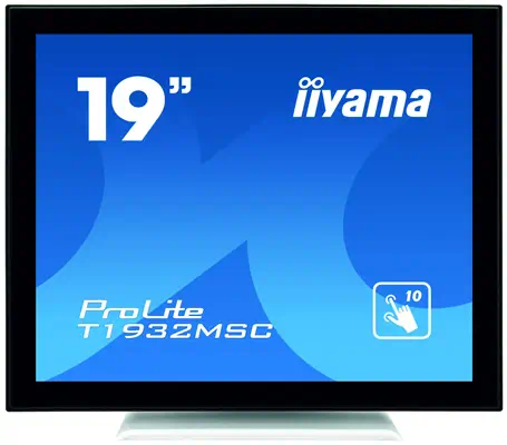 iiyama ProLite T1932MSC-W5AG écran plat de PC 48,3 cm (19") 1280 x 1024 pixels LED Écran tactile Mul - Ecran Ordinateur - visuel 1