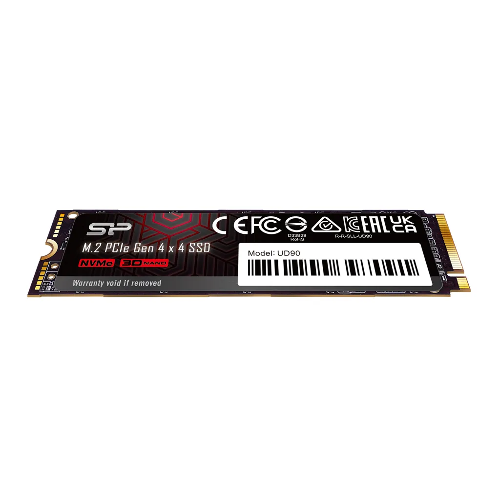 Achat SILICON POWER SSD UD90 4To M.2 PCIe NVMe Gen4x4 et autres produits de la marque Silicon Power