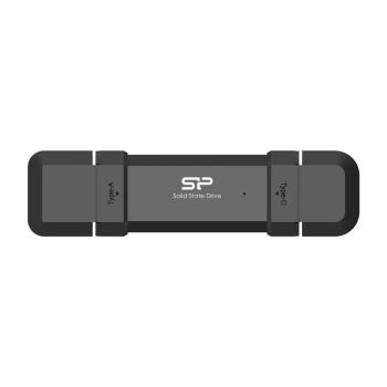 Achat Disque dur SSD SILICON POWER DS72 500Go USB-A USB-C 1050/850 Mo/s External SSD Black