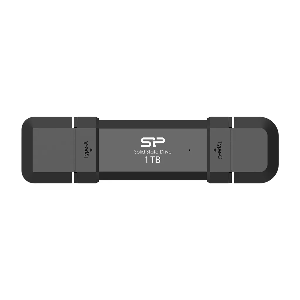 Revendeur officiel SILICON POWER DS72 1To USB-A USB-C 1050/850 Mo/s