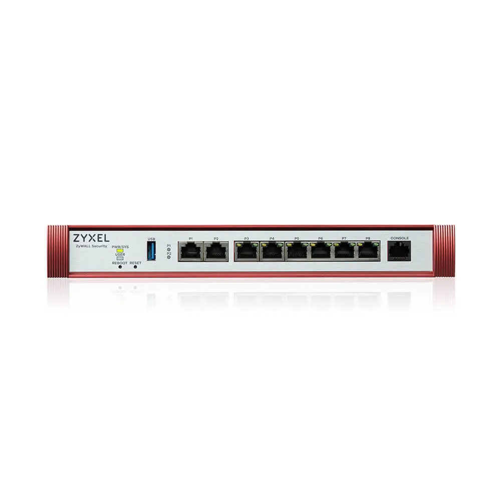Zyxel USG FLEX 200HP pare-feux (matériel) 5 Gbit/s - Firewall - visuel 1