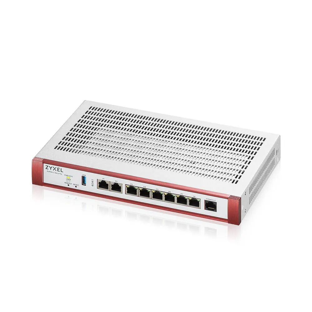 Zyxel USG FLEX 200HP pare-feux (matériel) 5 Gbit/s - Firewall - visuel 2