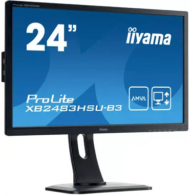 iiyama ProLite XB2483HSU-B3 LED display 60,5 cm (23.8") 1920 x 1080 pixels Full HD Noir - Ecran Ordinateur - visuel 10