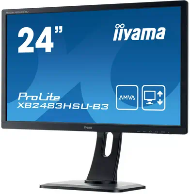 iiyama ProLite XB2483HSU-B3 LED display 60,5 cm (23.8") 1920 x 1080 pixels Full HD Noir - Ecran Ordinateur - visuel 8