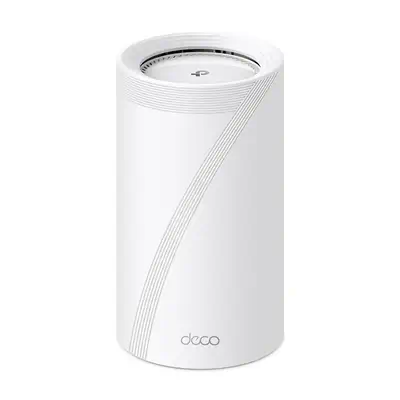 TP-Link Deco BE85 (1-Pack) Tri-bande (2,4 GHz / 5 GHz / 6 GHz) Wi-Fi 7 (802.11be) Blanc 4 Interne - Borne Wifi - visuel 1