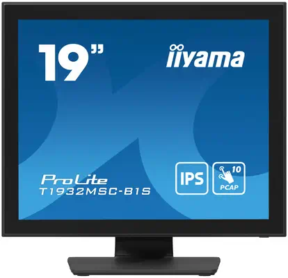 iiyama ProLite T1932MSC-B1S écran plat de PC 48,3 cm (19") 1280 x 1024 pixels Full HD LED Écran tact - Ecran Ordinateur - visuel 1