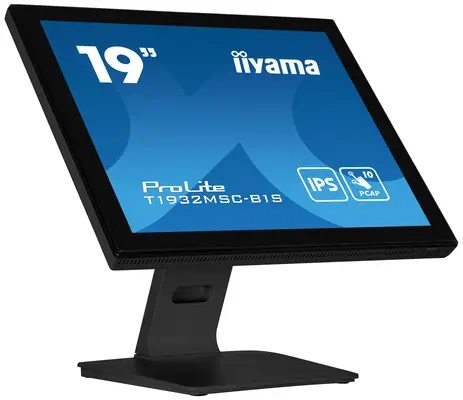iiyama ProLite T1932MSC-B1S écran plat de PC 48,3 cm (19") 1280 x 1024 pixels Full HD LED Écran tact - Ecran Ordinateur - visuel 1