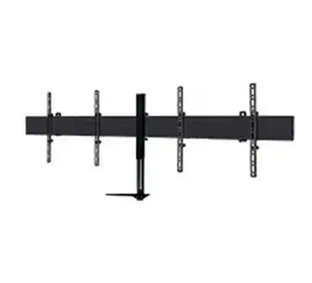 B-Tech BT8416 165,1 cm (65") Mur Noir - Visioconférence - visuel 1