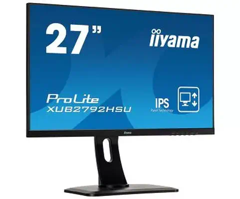 iiyama ProLite XUB2792HSU-B1 LED display 68,6 cm (27") 1920 x 1080 pixels Full HD LCD Noir - Ecran Ordinateur - visuel 1