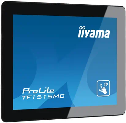 iiyama TF1515MC-B2 Écran d'affichage dynamique 38,1 cm (15") LED 350 cd/m² XGA Noir Écran tactile - Ecran Ordinateur - visuel 9
