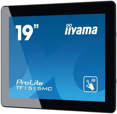 iiyama TF1515MC-B2 écran plat de PC 38,1 cm (15") 1024 x 768 pixels XGA LED Écran tactile Noir - Ecran Ordinateur - visuel 4