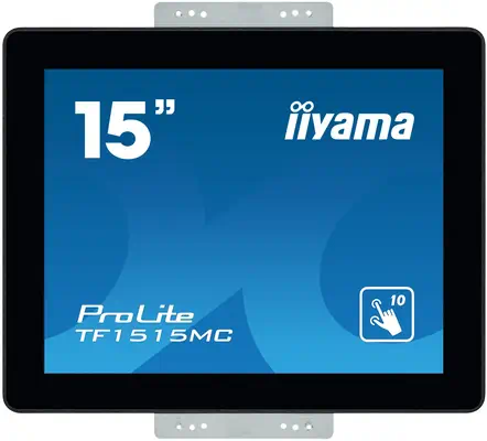 iiyama TF1515MC-B2 écran plat de PC 38,1 cm (15") 1024 x 768 pixels XGA LED Écran tactile Noir - Ecran Ordinateur - visuel 8