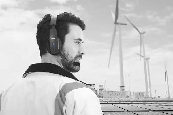 BlueParrott B450-XT BPB-45020 Casque Sans fil Arceau Appels/Musique USB Type-C Bluetooth Noir - Casque Micro - visuel 5