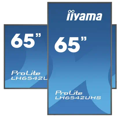 iiyama LH6542UHS-B1 Écran d'affichage dynamique Écran plat de signalisation numérique 163,8 cm (64.5 - Ecran TV - visuel 3