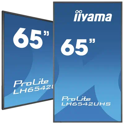 iiyama LH6542UHS-B1 Écran d'affichage dynamique Écran plat de signalisation numérique 163,8 cm (64.5 - Ecran TV - visuel 5