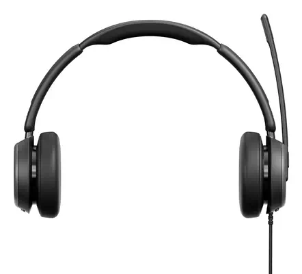 Lenovo 4Z21P85373 casque Avec fil Arceau Bureau/Centre d'appels USB Type-C / USB Type-A Noir - Casque Micro - visuel 3
