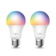 Achat TP-LINK Smart Wi-Fi Light Bulb Multicolor 2-Pack sur hello RSE - visuel 1