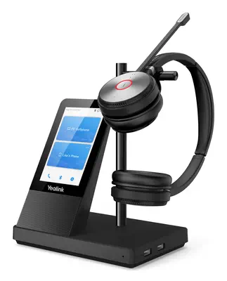 Yealink WH66 Dual UC Casque Sans fil Arceau Bureau/Centre d'appels USB Type-A Bluetooth Socle de cha - Casque Micro - visuel 3