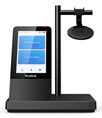 Yealink WH66 Dual UC Casque Sans fil Arceau Bureau/Centre d'appels USB Type-A Bluetooth Socle de cha - Casque Micro - visuel 4
