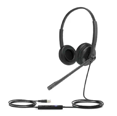 Yealink UH34 Lite Casque Avec fil Arceau Bureau/Centre d'appels Noir - Casque Micro - visuel 1
