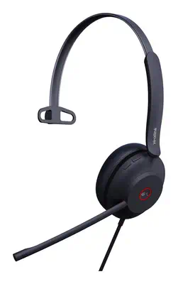 Yealink UH37 Mono Teams Casque Avec fil Arceau Bureau/Centre d'appels Noir - Casque Micro - visuel 1
