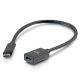 Vente C2G 30 cm Câble de rallonge USB-C vers C2G au meilleur prix - visuel 4
