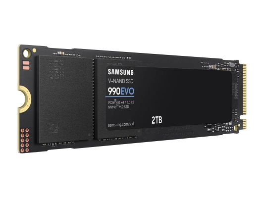 Vente SAMSUNG SSD 990 EVO 2To M.2 NVMe PCIe Samsung au meilleur prix - visuel 2
