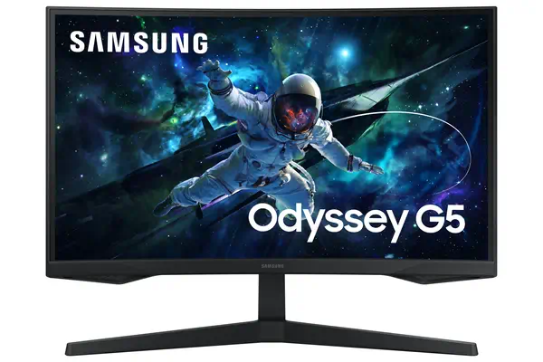 27" Odyssey G5 G55C QHD 165Hz Gaming Monitor - Samsung - Ecran Ordinateur - visuel 1