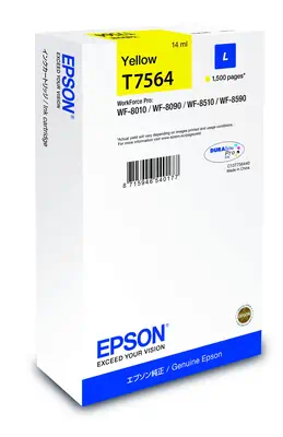 Epson C13T75644N cartouche d'encre 1 pièce(s) Original High (L) Yield Jaune - Cartouches d'encre - visuel 1