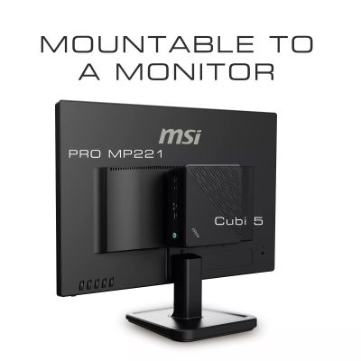 Vente MSI Cubi CUBI 5 10M COMPACT PC I5-10210U MSI au meilleur prix - visuel 8