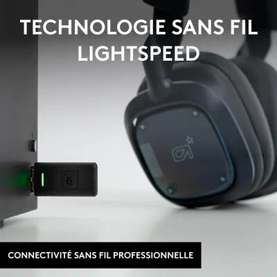Logitech G A30 Casque Avec fil &sans fil Arceau Jouer Bluetooth Bleu - Casque Micro - visuel 10