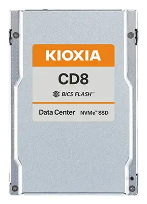 Kioxia CD8-V 1,6 To 2.5" PCI Express 4.0 NVMe BiCS FLASH TLC - Disque dur SSD - visuel 1