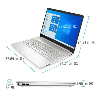 HP 15s-eq2008nf AMD Ryzen™ 5 5500U Ordinateur portable 39,6 cm (15.6") Full HD 16 Go DDR4-SDRAM 1 To - PC Portable - visuel 9