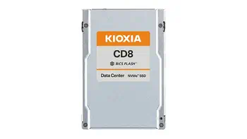 Revendeur officiel Kioxia CD8-V 12,8 To 2.5" PCI Express 4.0 NVMe BiCS FLASH TLC