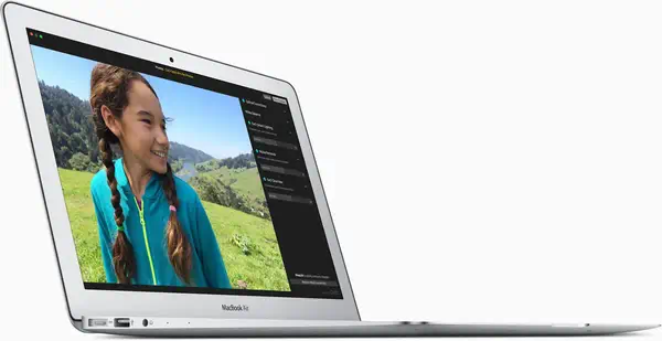 MacBook Air 13'' i5 1,8GHz 8Go 256Go SSD 2017 Coque Noire - Grade Reconditionné en France Bon état - Apple - PC Portable reconditionné - visuel 4