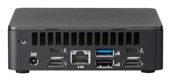 ASUS NUC 13 RNUC13ANKi30WC0 UCFF Noir i3-1315U - Asus - Barebone - visuel 3