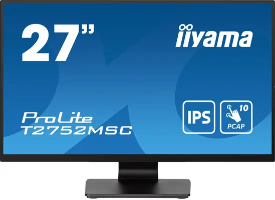 iiyama ProLite T2752MSC-B1 écran plat de PC 68,6 cm (27") 1920 x 1080 pixels Full HD LED Écran tacti - Ecran Ordinateur - visuel 2