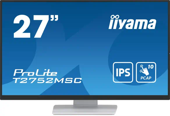 iiyama ProLite T2752MSC-W1 écran plat de PC 68,6 cm (27") 1920 x 1080 pixels Full HD LED Écran tacti - Ecran Ordinateur - visuel 2