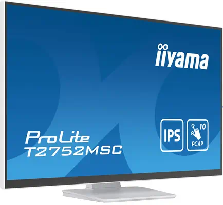 iiyama ProLite T2752MSC-W1 écran plat de PC 68,6 cm (27") 1920 x 1080 pixels Full HD LED Écran tacti - Ecran Ordinateur - visuel 3