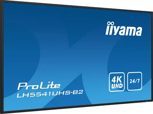 iiyama LH5541UHS-B2 Écran d'affichage dynamique En forme de kiosk 138,7 cm (54.6") LCD 500 cd/m² 4K  - Affichage dynamique - visuel 6