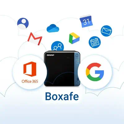 QNAP Boxafe M365 1 licence(s) Sauvegarde / Récupération 1 année(s) - Service et support Stockage - visuel 1