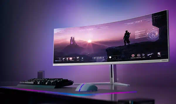 Philips Evnia 8000 49M2C8900L/00 écran plat de PC 124,2 cm (48.9") 5120 x 1440 pixels Dual QHD QD-OL - Ecran Ordinateur - visuel 7