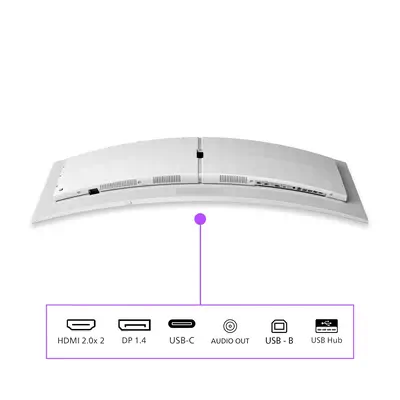 Philips Evnia 8000 49M2C8900L/00 écran plat de PC 124,2 cm (48.9") 5120 x 1440 pixels Dual QHD QD-OL - Ecran Ordinateur - visuel 9