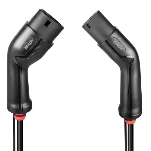 Revendeur officiel Câble divers LINDY charging cable for e-vehicles Type 2 22kW 5m