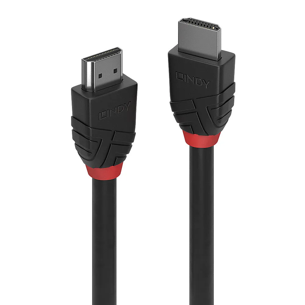 Revendeur officiel LINDY 0.5m 8K60Hz HDMI cable Black Line